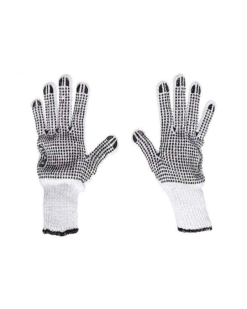 Guante de algodon con puntos de PVC en ambos lados