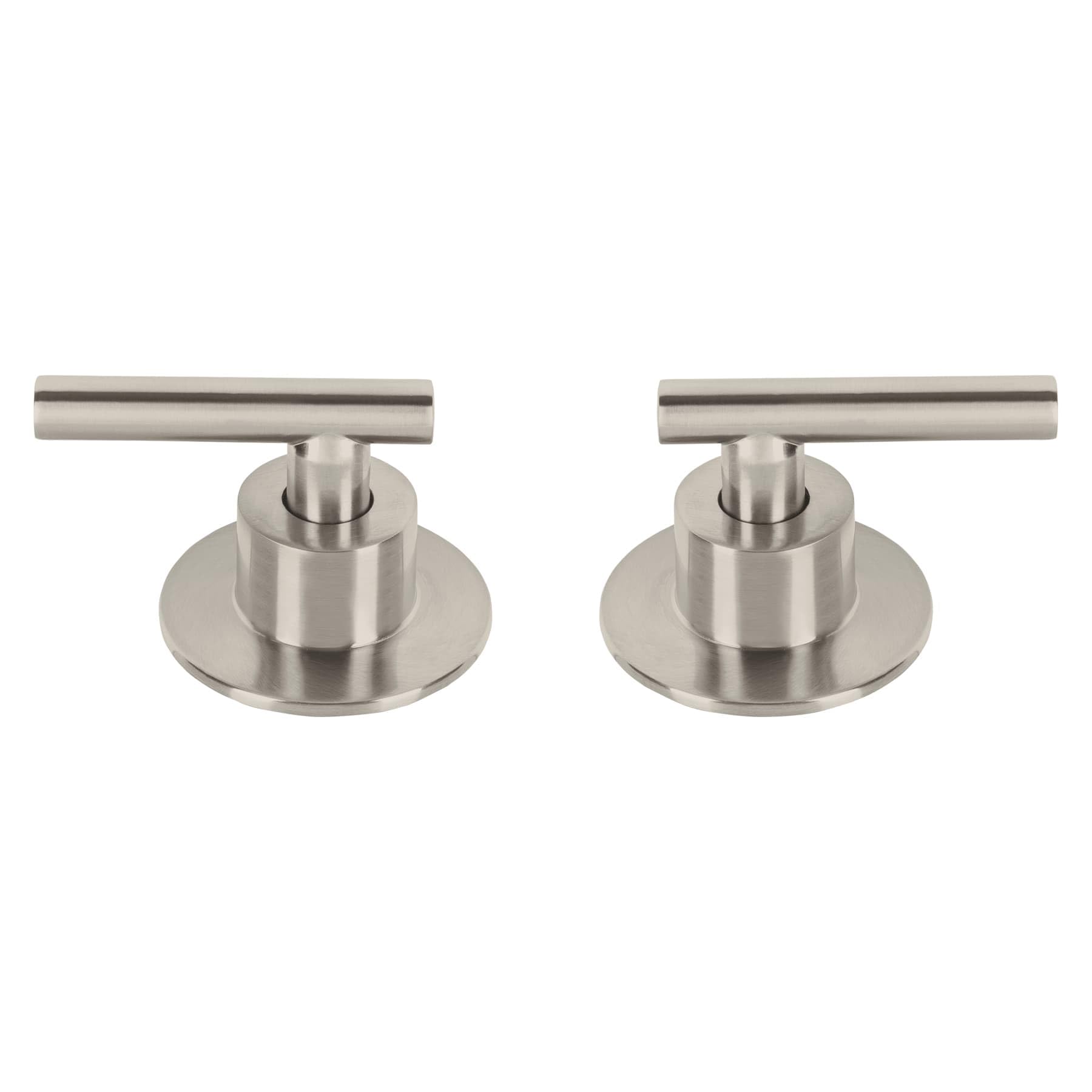 Foset Tubig TBMR-62N, Juego de 2 manerales para regadera palanca color satín línea Tubig