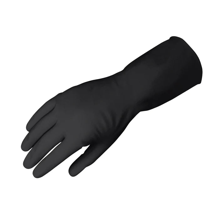 Guante de LATEX para uso industrial extra largo grande Aksi 108618