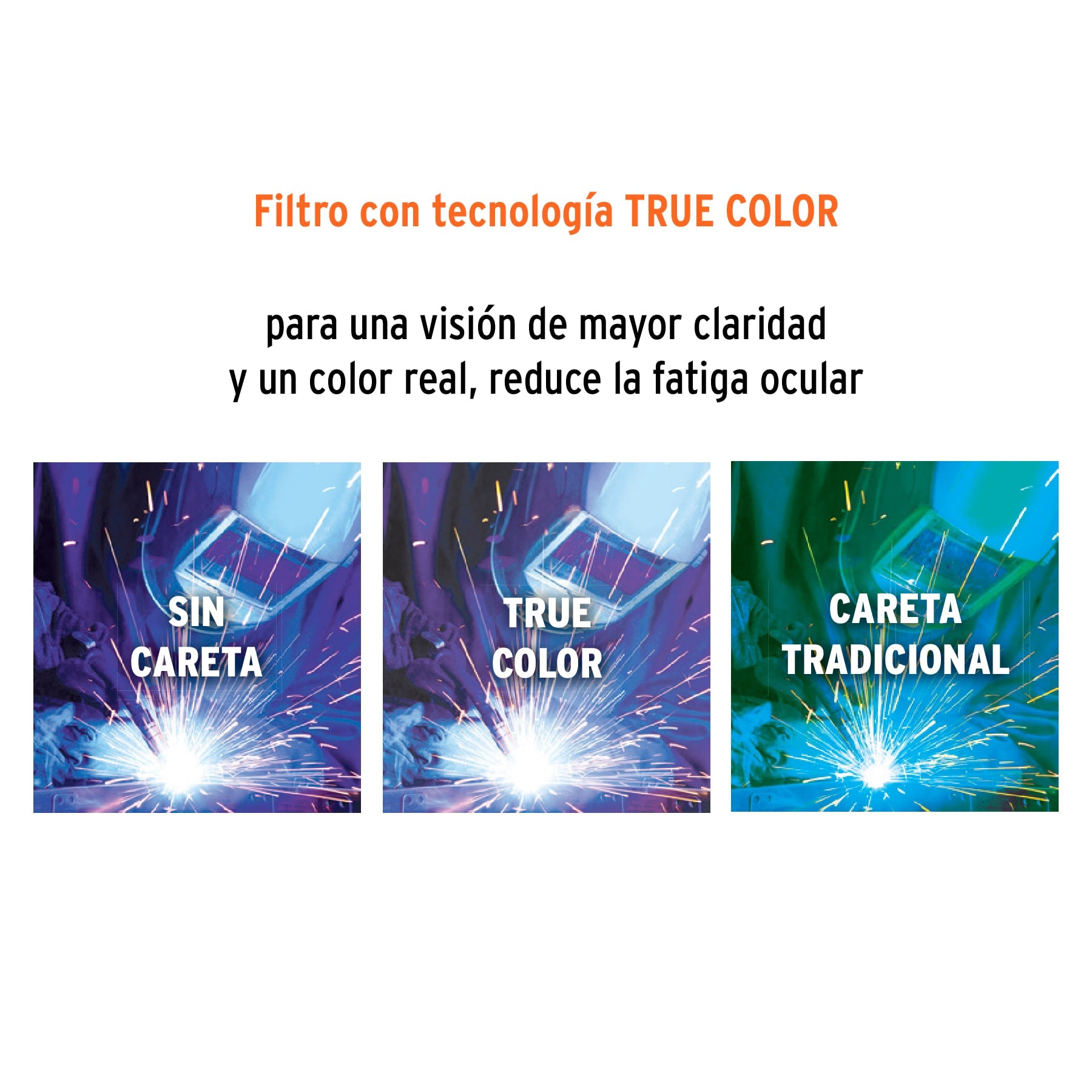 Pretul CAREL-913P1 Careta electrónica para soldar sombra 9 a 13 Pretul con micas, color, pack of/paquete de 1