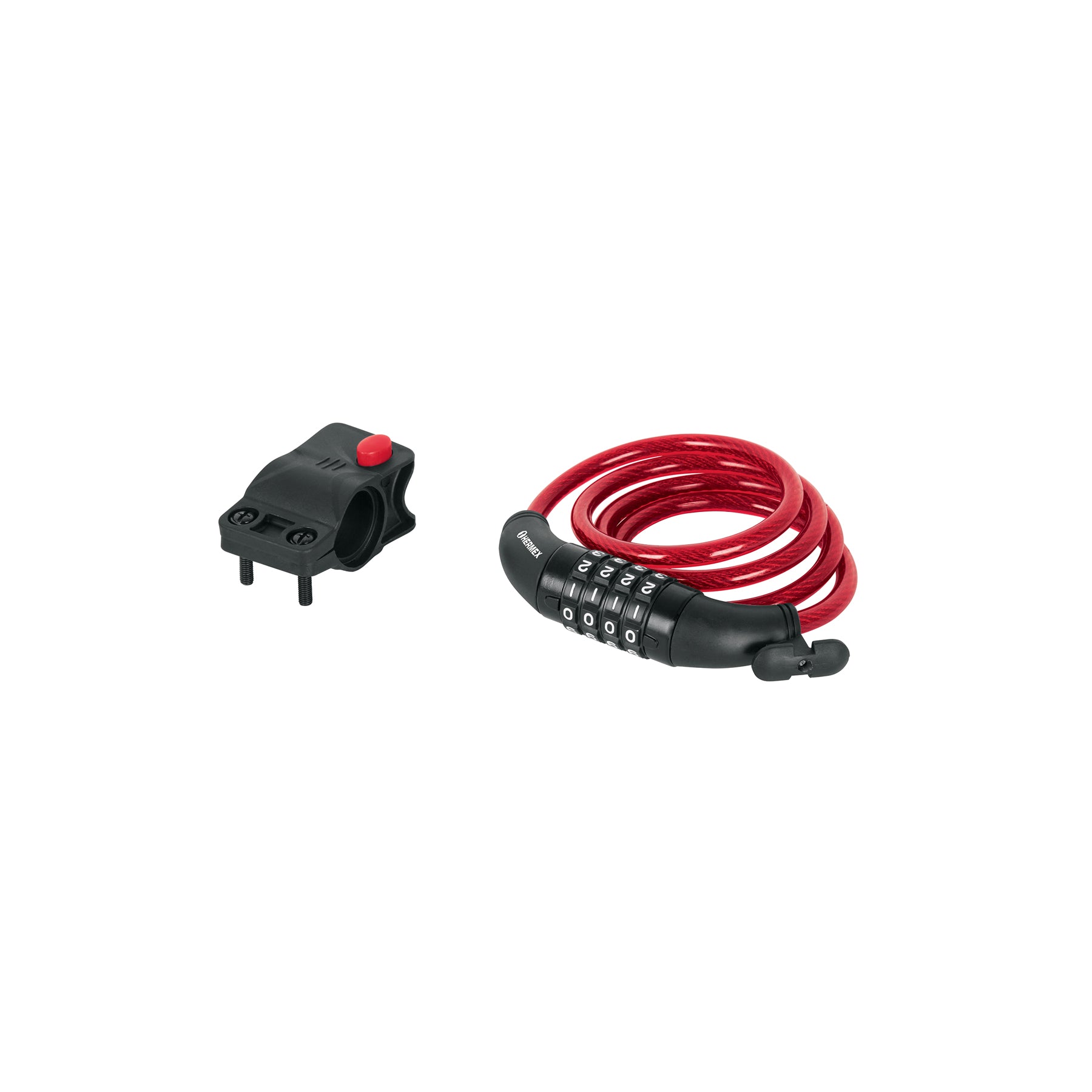 Hermex CB-8C, Candado de cable con combinación, 8 mm X 1.0 m