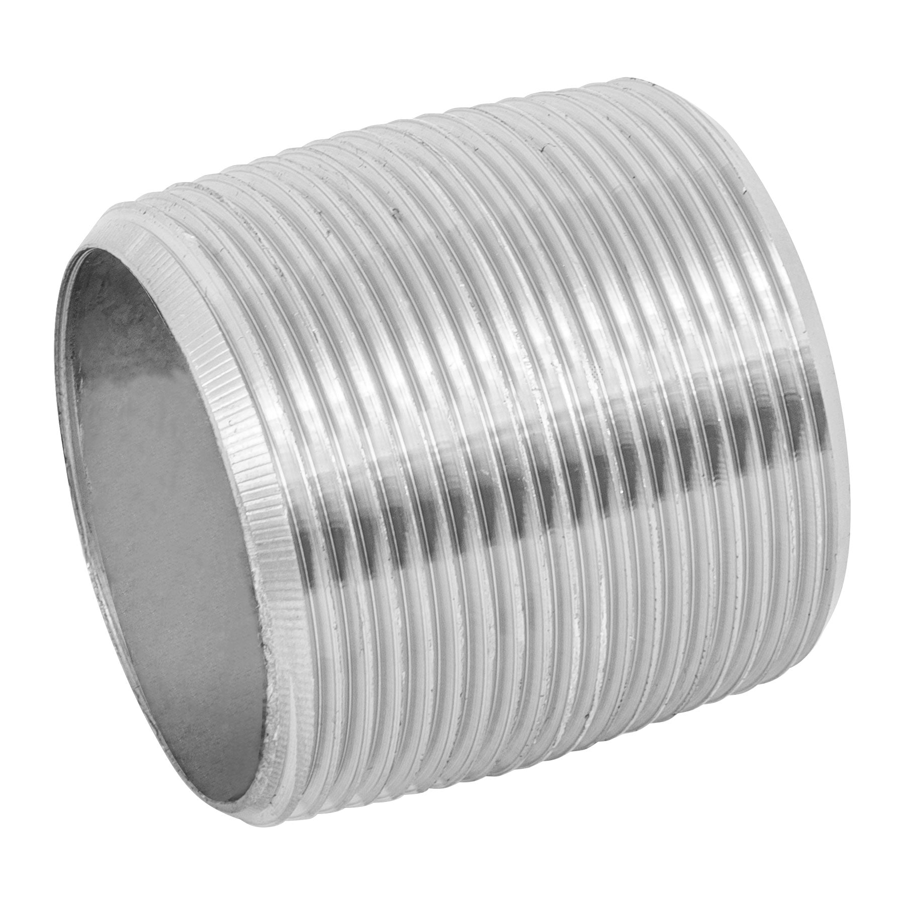 Niple, acero galvanizado, cuerda corrida, 1-1/2' Foset