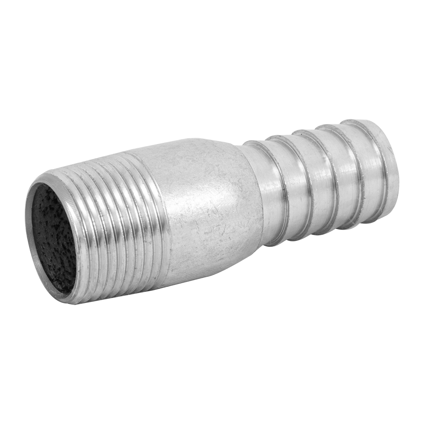 Niple galvanizado tipo botella, 1' Foset
