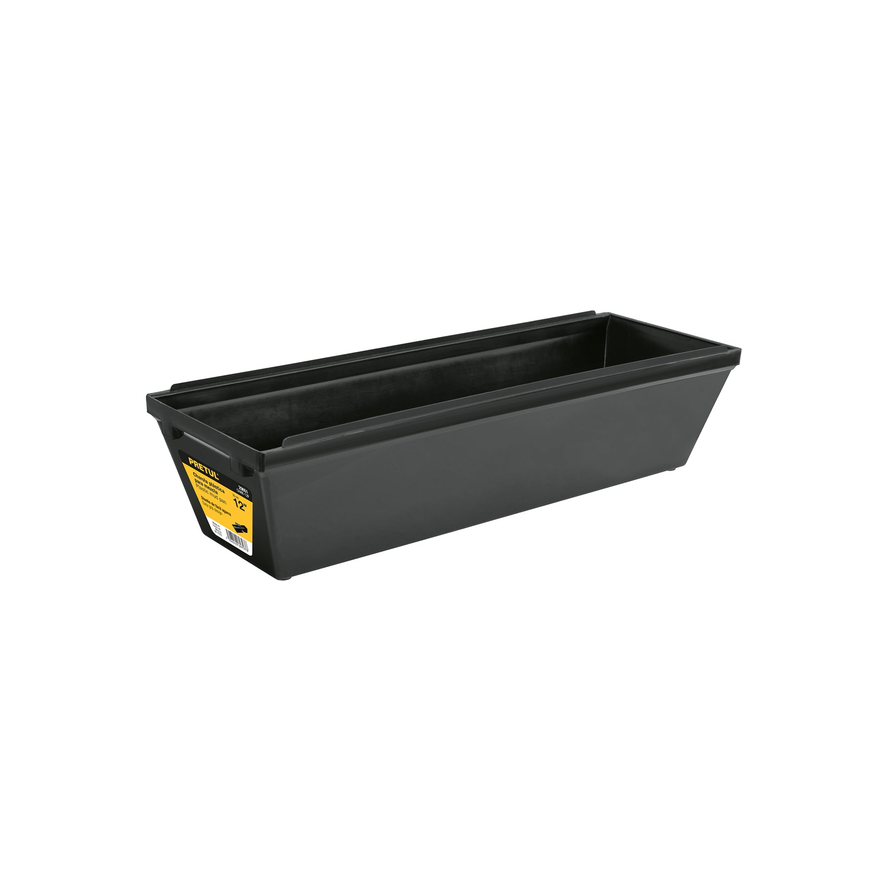 Pretul CHAR-12P, Charola de 12″ plástica para Mezcla