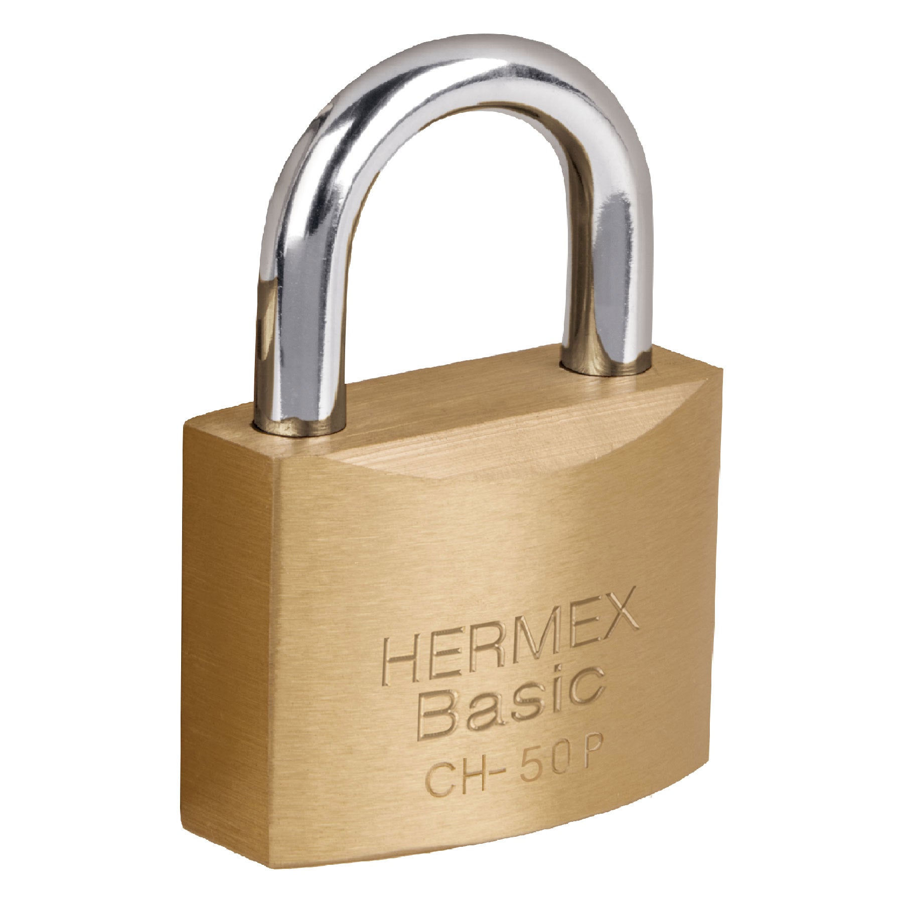 Hermex Basic CHB-50P, Candado con cuerpo de hierro de 50mm, en blister