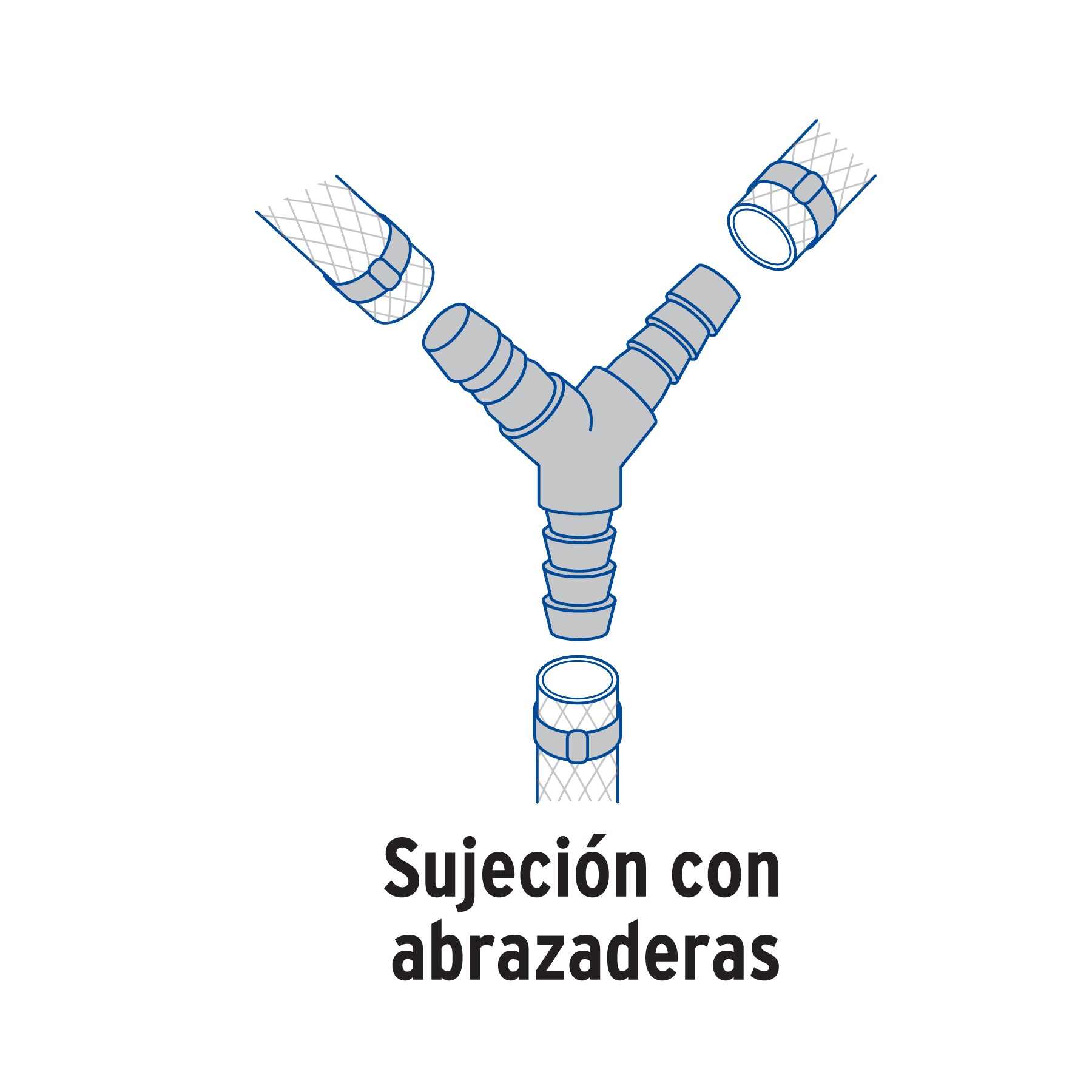 Y inserción, 3/4' Foset