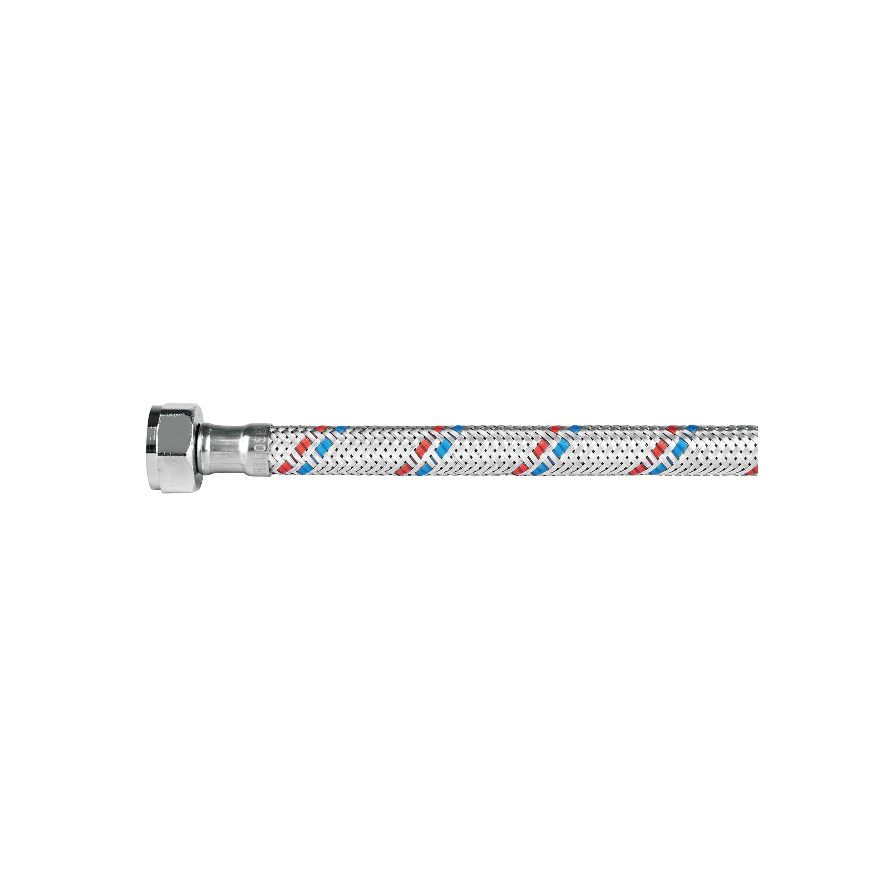 Pretul FLA-40P, Manguera flexible para lavabo, 40 cm, aluminio, Foset Basic