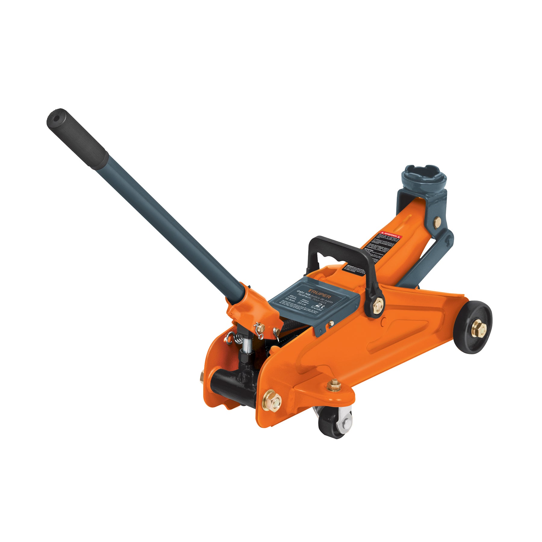 Gato hidráulico de patín Truper GAPA-2E 2 toneladas - Carzamo.com
