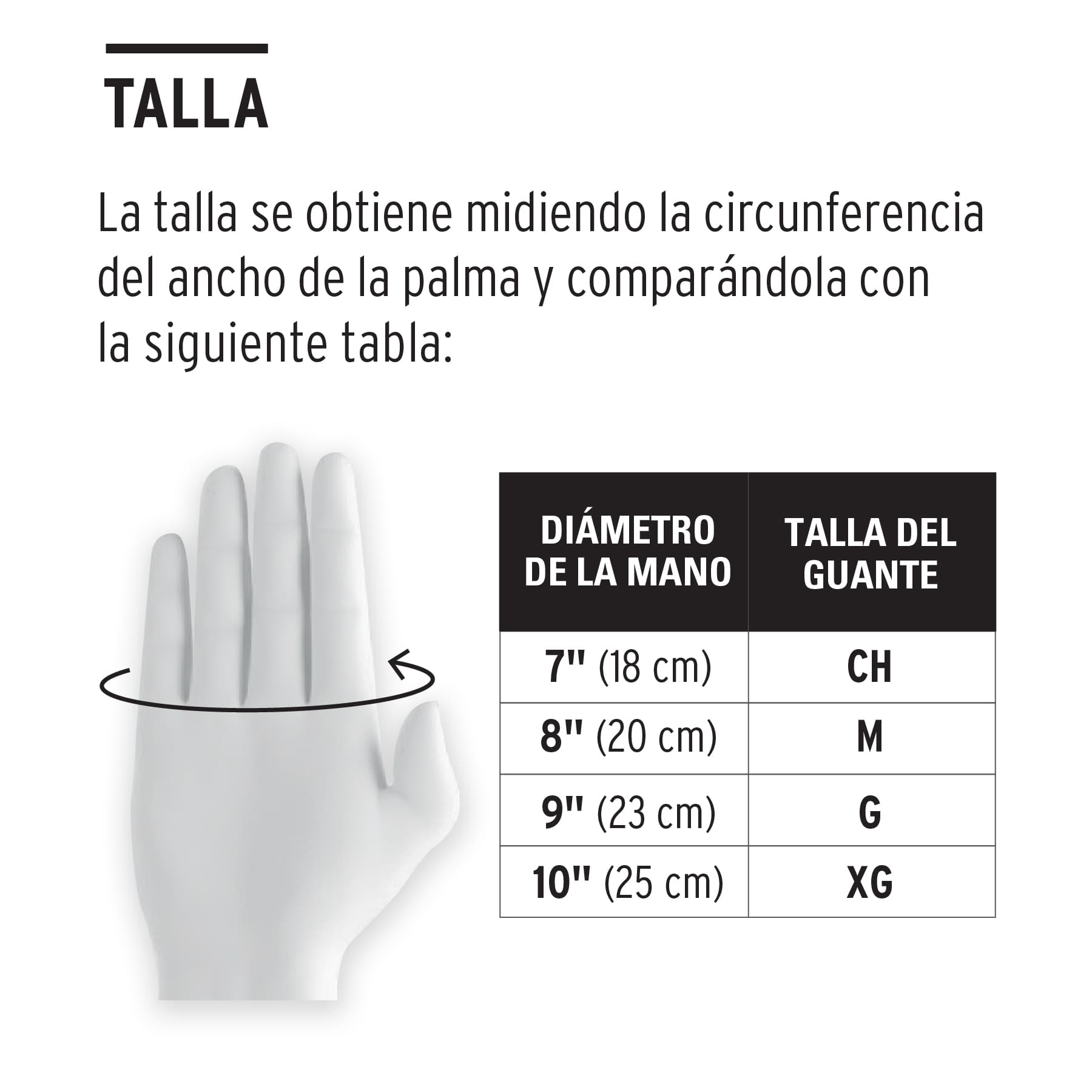 Pretul GU-123P Guante Pretul de nylon recubierto de nitrilo, grande, color, Grande, pack of/paquete de 1