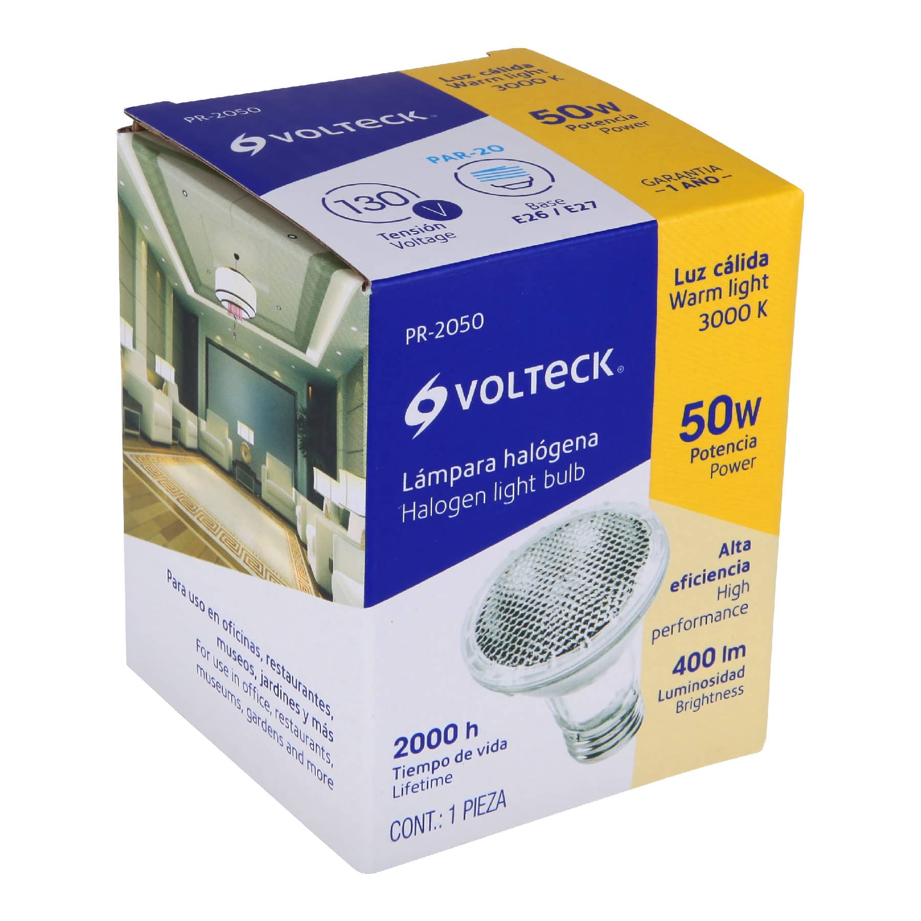 Volteck PR-2050, L mpara de hal geno