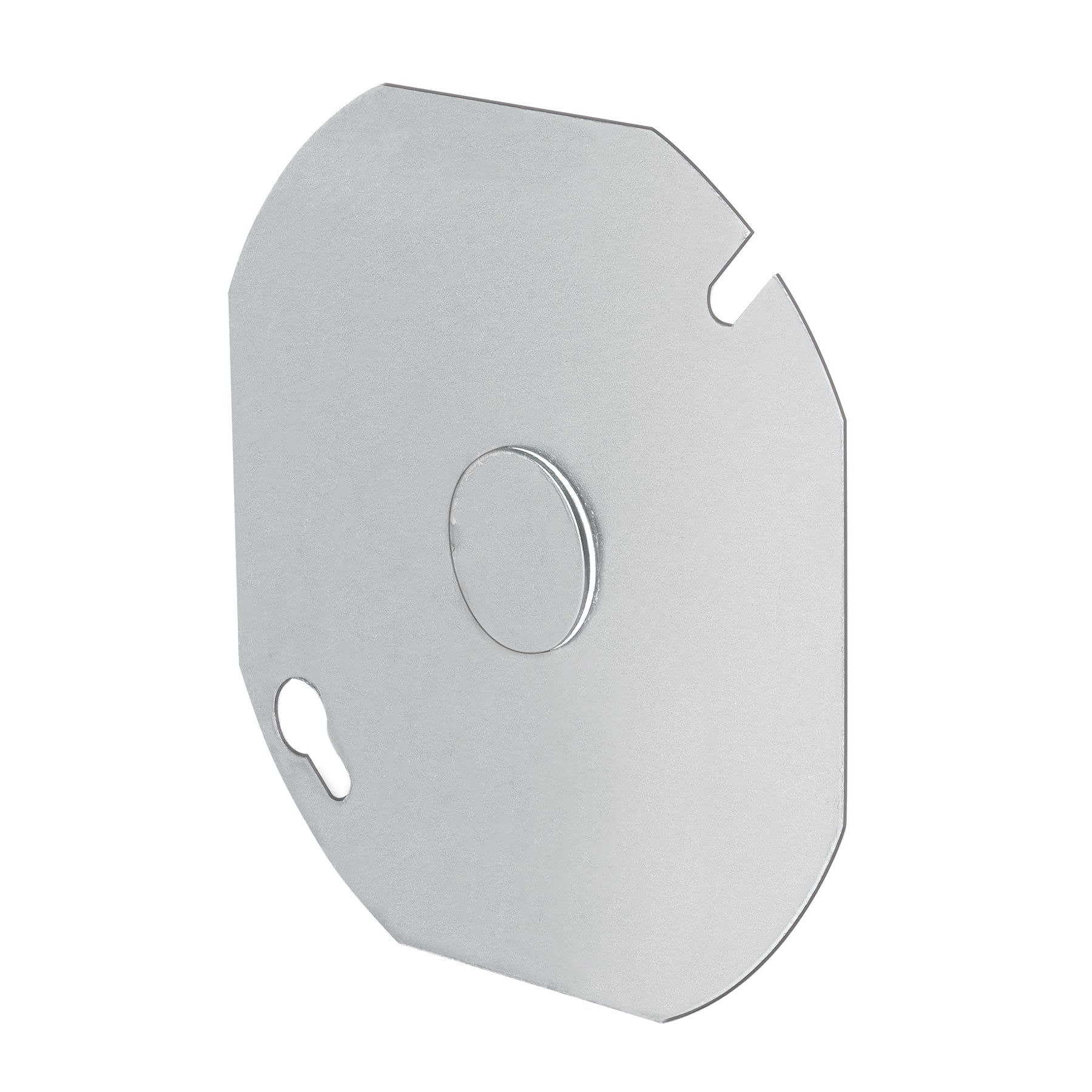 Volteck TACH-4X4O, Tapa para caja tipo chalupa 4 x 4, octagonal