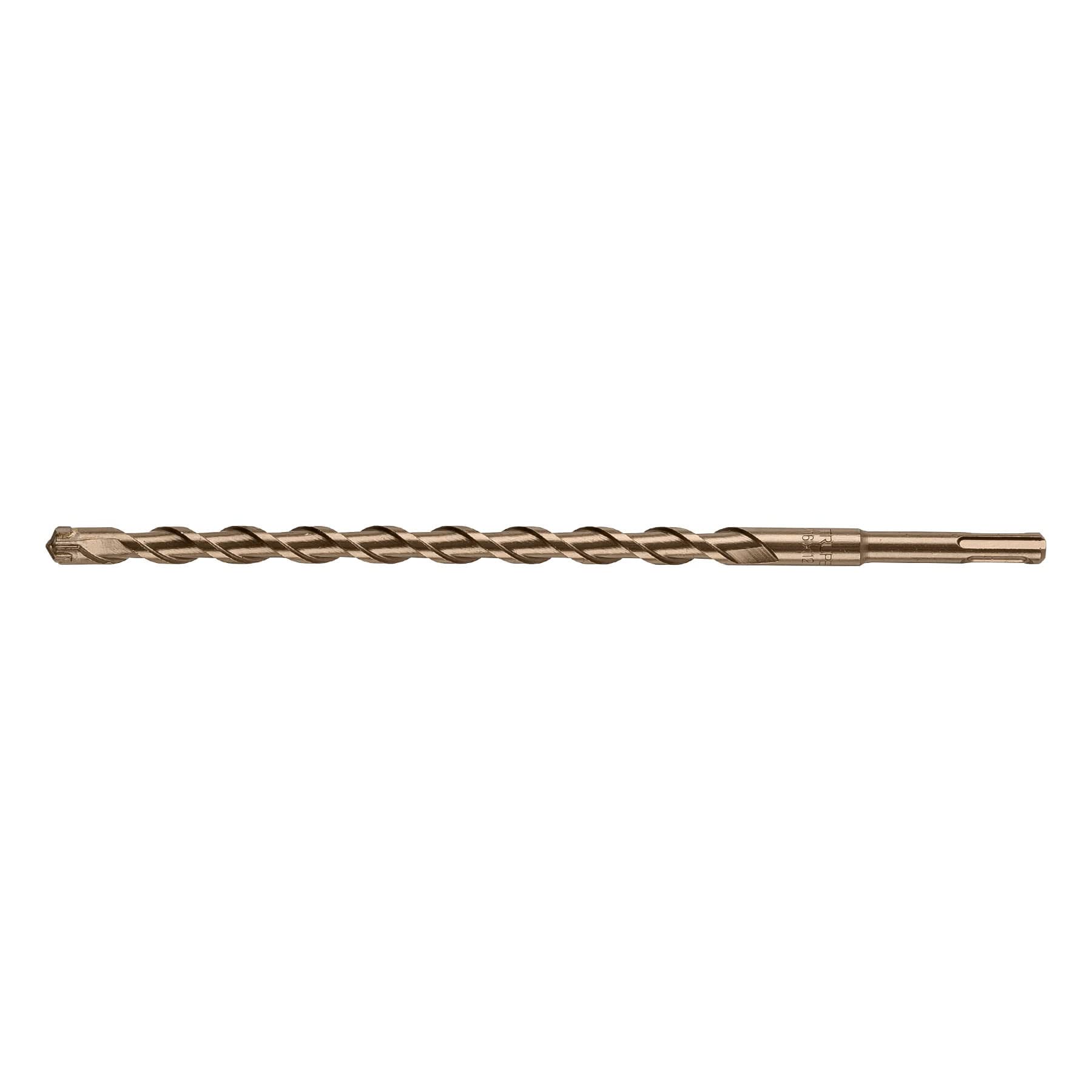 Truper BS-9/16X12, Broca para concreto con sistema directo de inserción (SDS Plus) 9/16″ x 12″