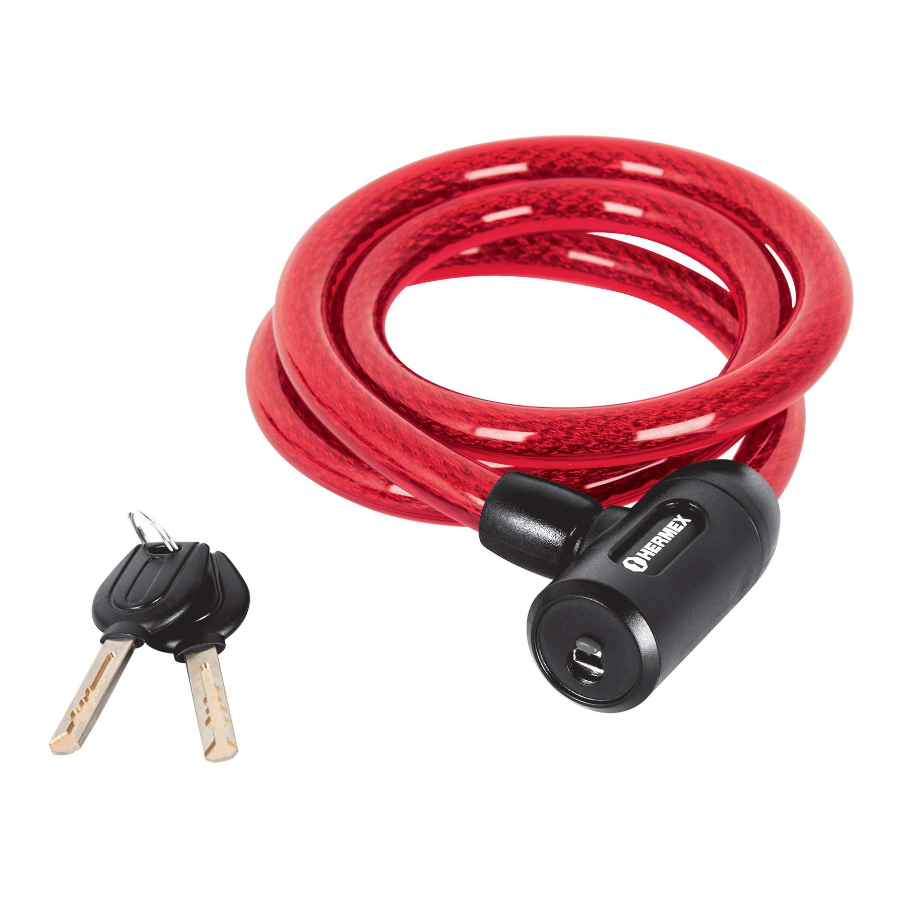 Hermex CB-15, Candado de cable con llave, 15mm X 1.20 m