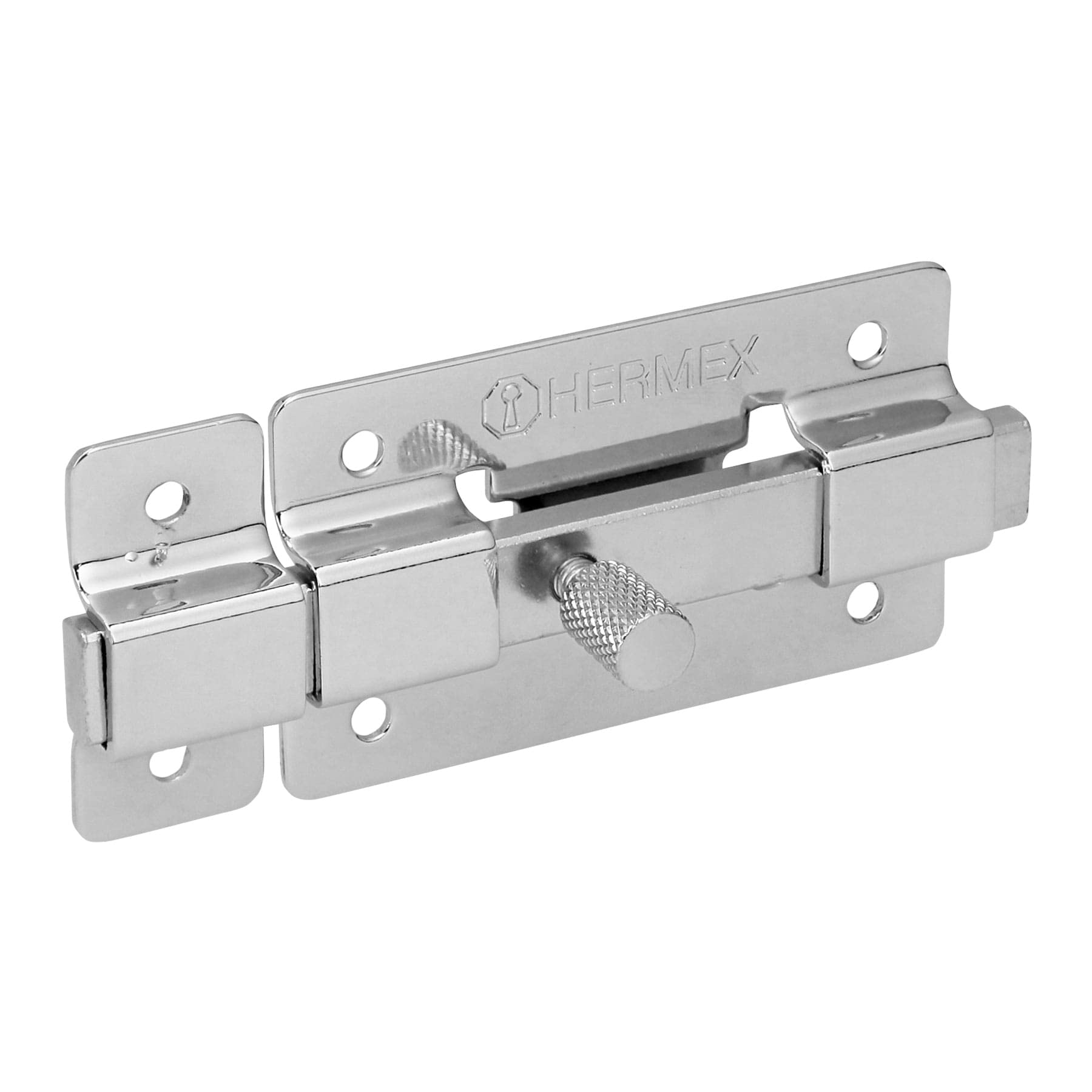 Hermex PAC-36, Pasador de barra plana, cromo, 3″