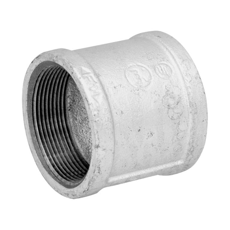 Cople reforzado, acero galvanizado, 1-1/4' Foset