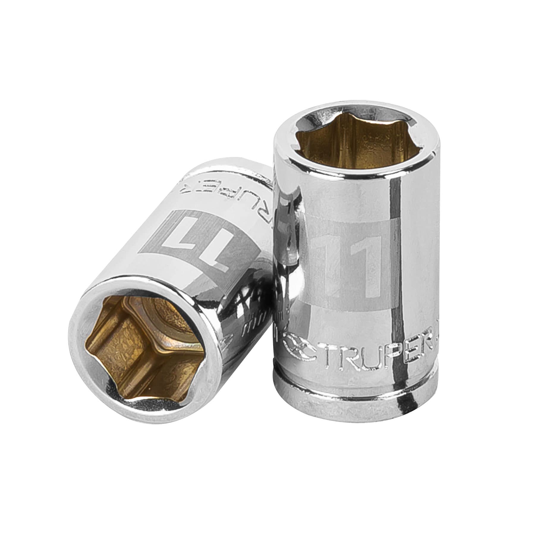 Truper D-3811-HM, Dado de 6 puntas mm, 11 mm, cuadro 3/8″