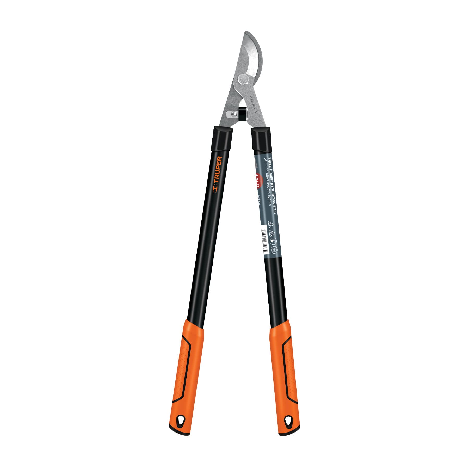 Truper TB-122, Tijera para ramas 21″, mangos tubulares