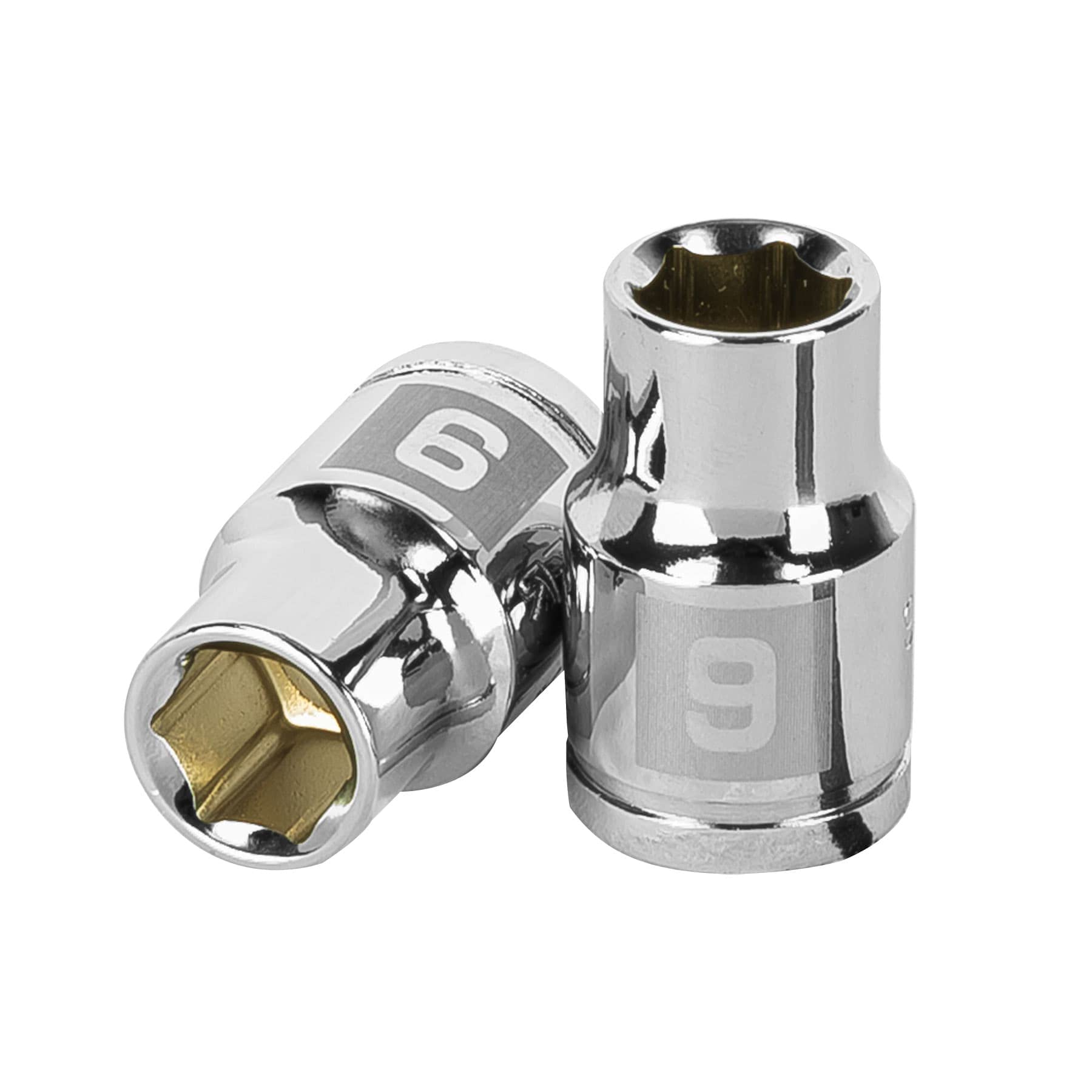 Truper D-3809-HM, Dado de 6 puntas, cuadro 3/8″, de 9mm