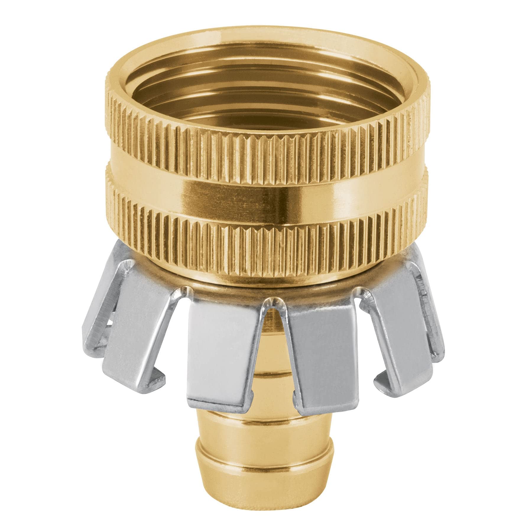 Truper CF-1/2AG, Conector hembra tipo garra, de aluminio, para manguera de 1/2″