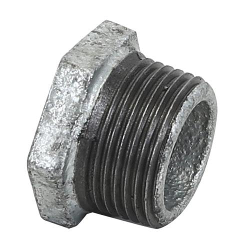 Reducción bushing, acero galvanizado, 1-1/4 x 3/4' Foset