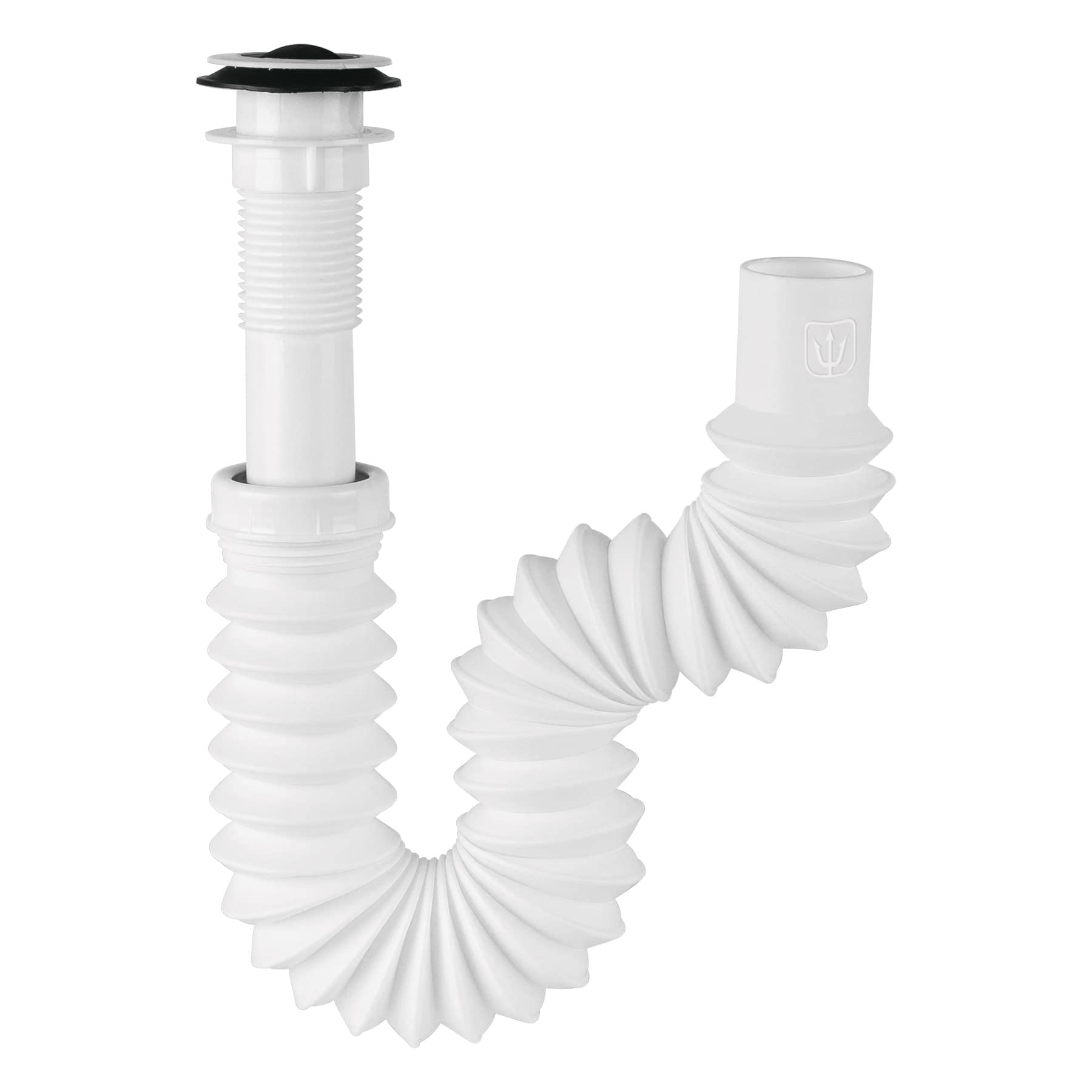Foset CE-235, Céspol flexible tipo ″P″ para lavabo de 1 1/4″, de polipropileno