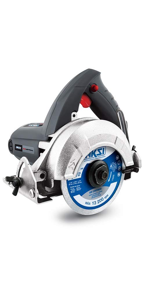 CORTADOR DE AZULEJOS ELECTRICO - AKSI - 4 1/2 HP / 1250W - INDUSTRIAL Se recomienda utilizar una manguera industrial de 3/4″ o 1″. Cuerpo de acero inoxidable.