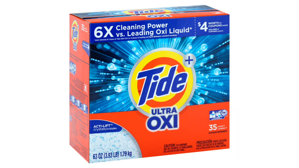 Tide Jabon En Polvo Para Lavar Ultra Oxi 1.79 Kg