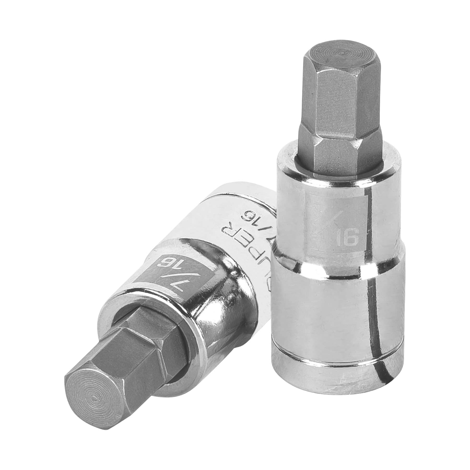 Truper D-1241-7/16, Dado de punta hexagonal std, 7/16″, cuadro 1/2″