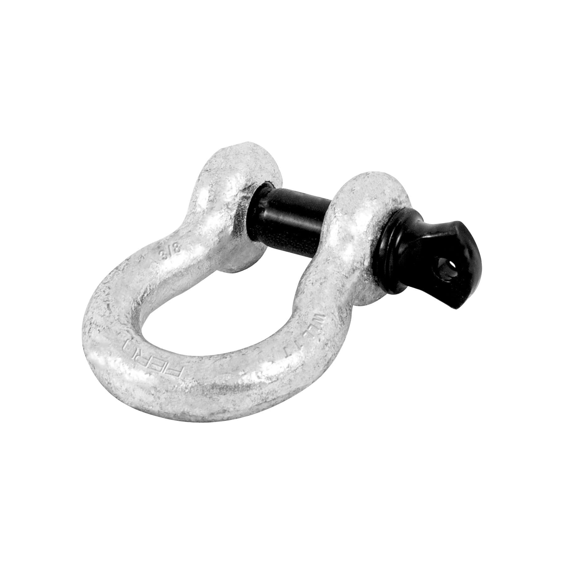 Fiero GRI-3/8, Grillete de 3/8″, perno roscado, galvanizado por inmersión