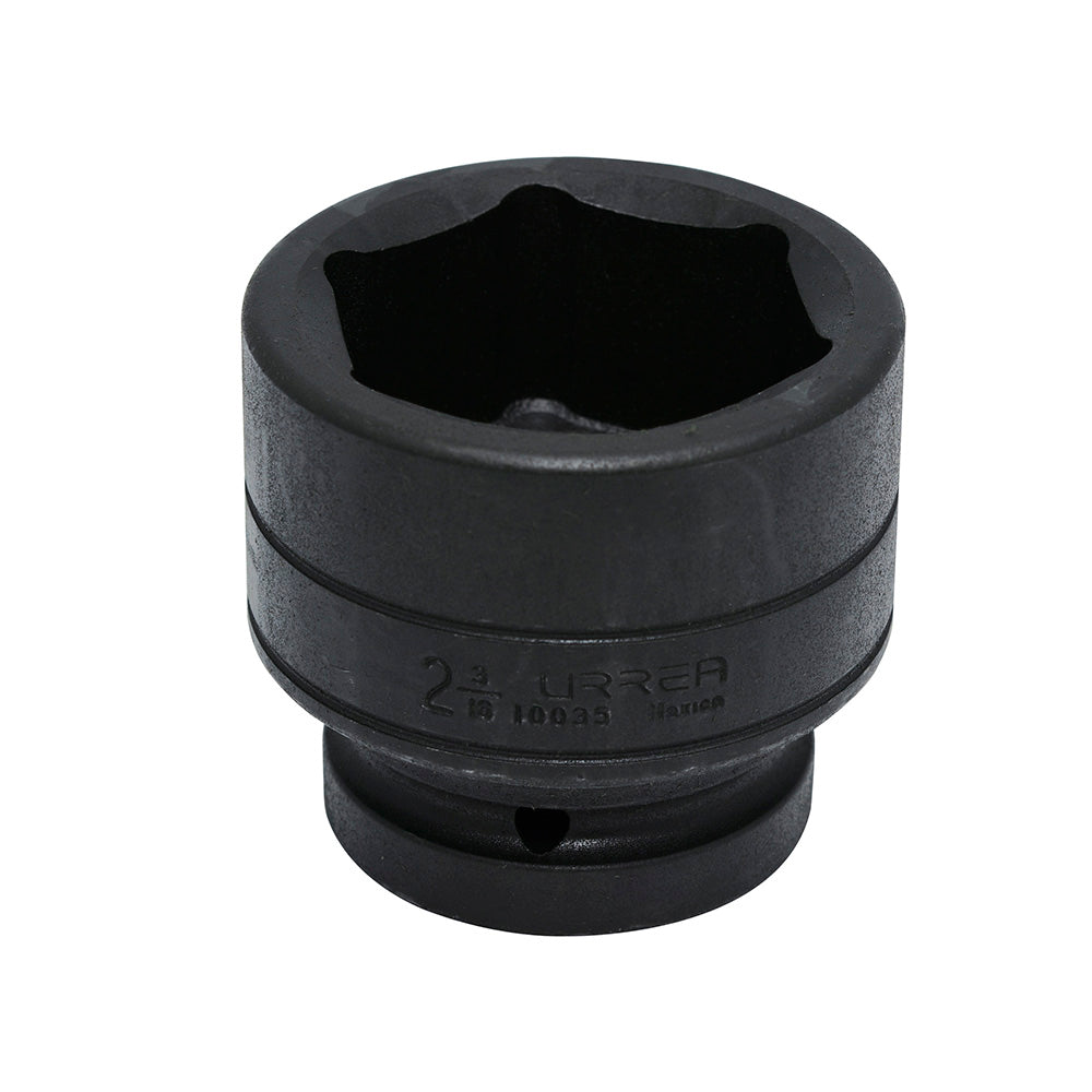 Dado de impacto cuadro de 1", 6 puntas, en pulgadas, 2-3/16" Urrea