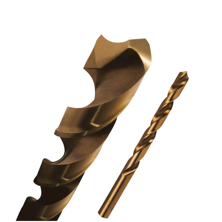 Broca de alta velocidad de 3/8″ dorada en blister AKSI modelo 100391