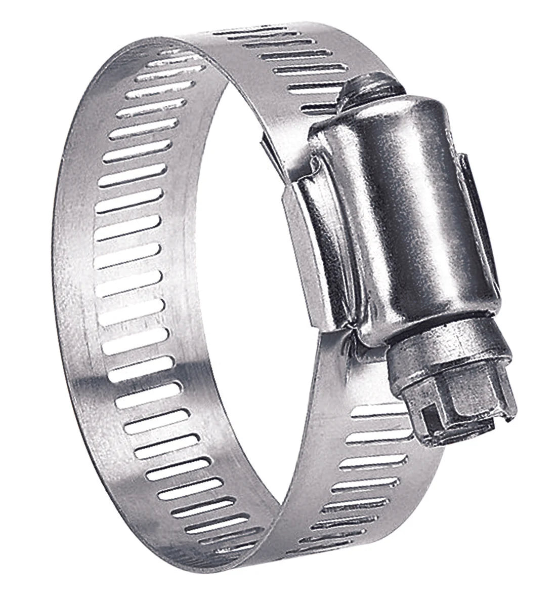 Abrazadera 130-152 mm inoxidable - ancho 12.7 mm Aksi 102223