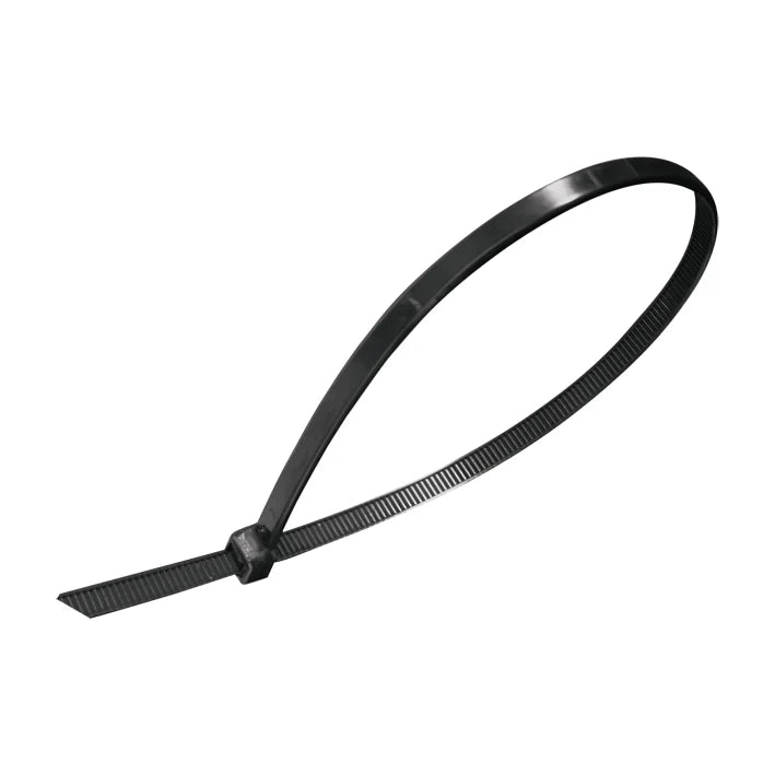 Cincho de plastico de 300 x 4.6 mm- color negro (50 pzs bolsa)