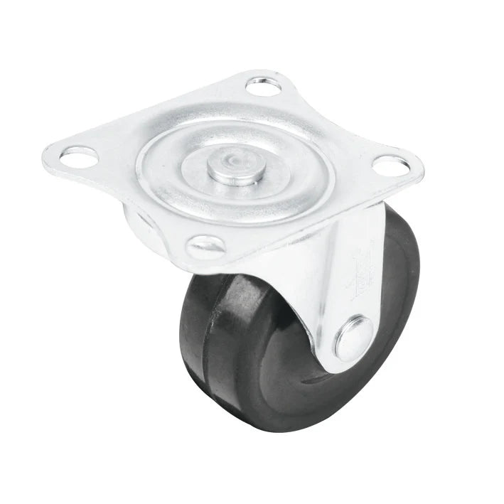 AKSI Rodaja de Hule con Placa Móvil, 5 cm (2″), Capacidad 30 kg