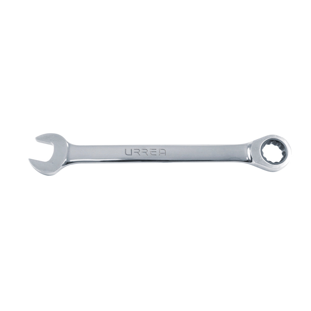 Llave combinada pulido espejo de matraca métrica, 12 puntas, 6 mm Urrea