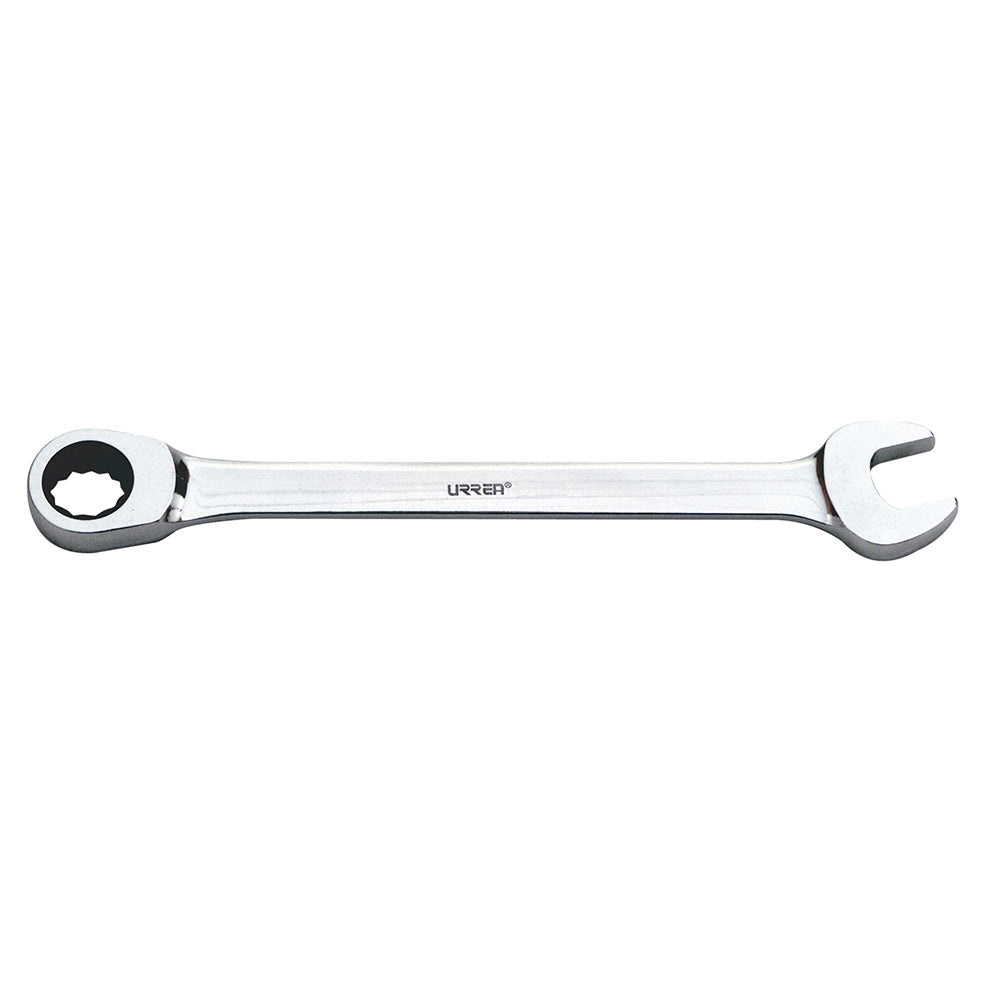 Llave combinada pulido espejo de matraca en pulgadas, 12 puntas, 5/16" Urrea