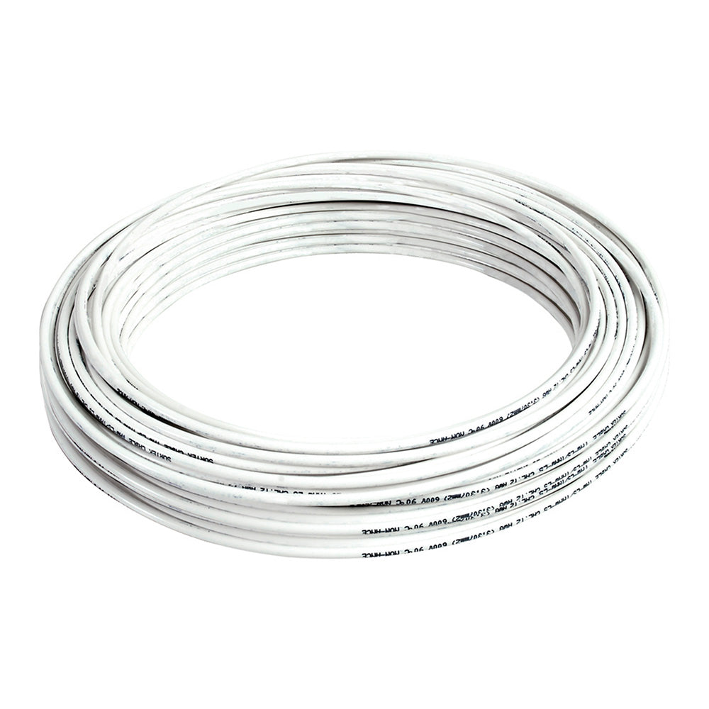 Cable eléctrico THW calibre 10, 100 m color blanco Surtek