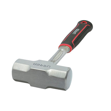 Marro octagonal forjado en una pieza con mango Rubber grip anti-vibración de 12-3/5", 4 lb Urrea