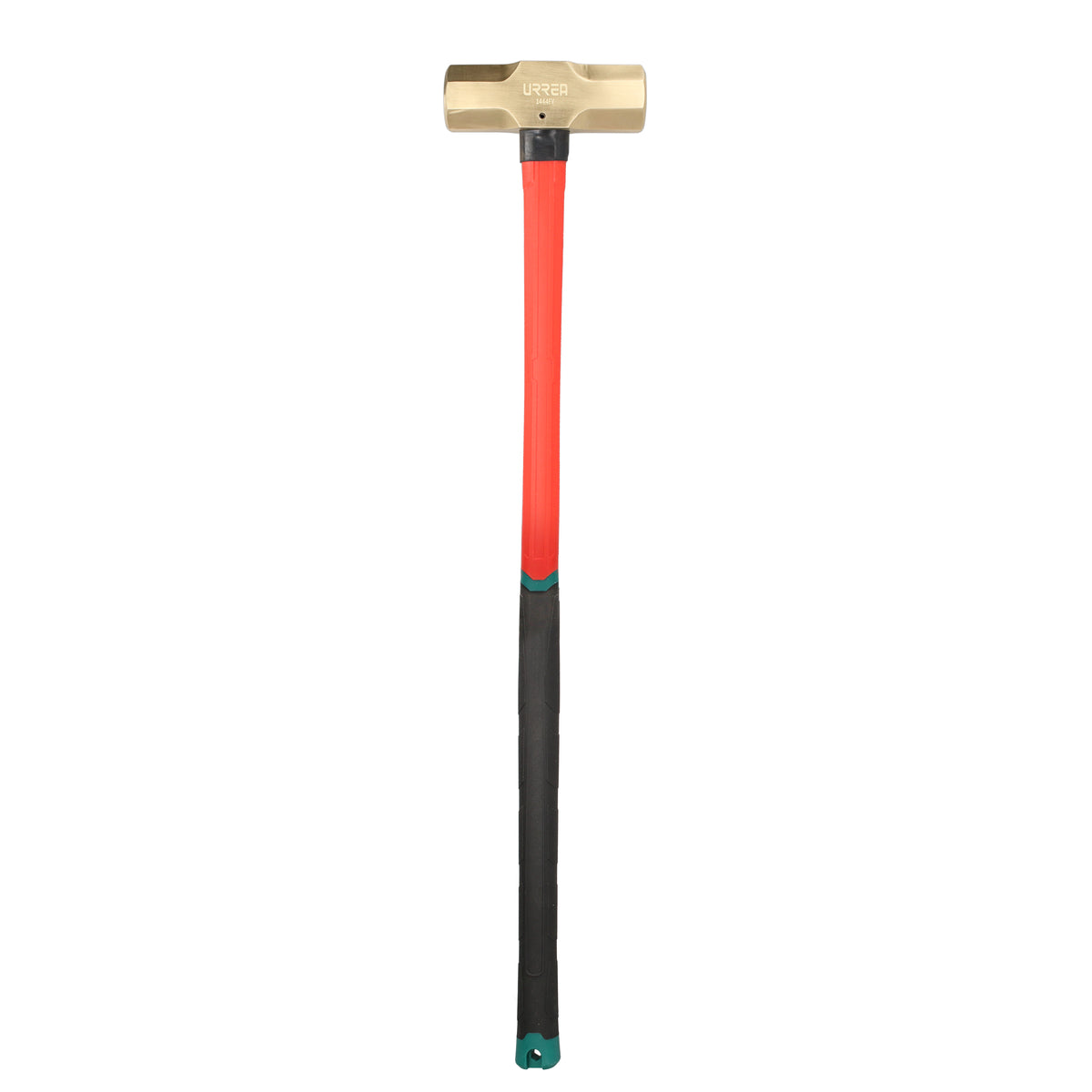 Marro de bronce con mango largo de fibra de vidrio 35", 14 lb Urrea