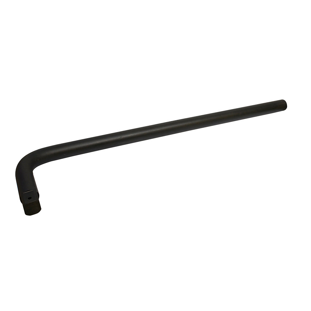 Mango en L  para dado de impacto con barreno pasado cuadro de 1-1/2", 38" Urrea