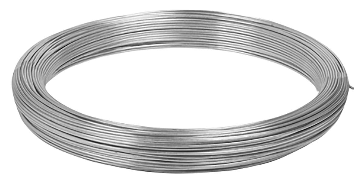 Rollo de alambre galvanizado 30 g, en bolsa calibre 16