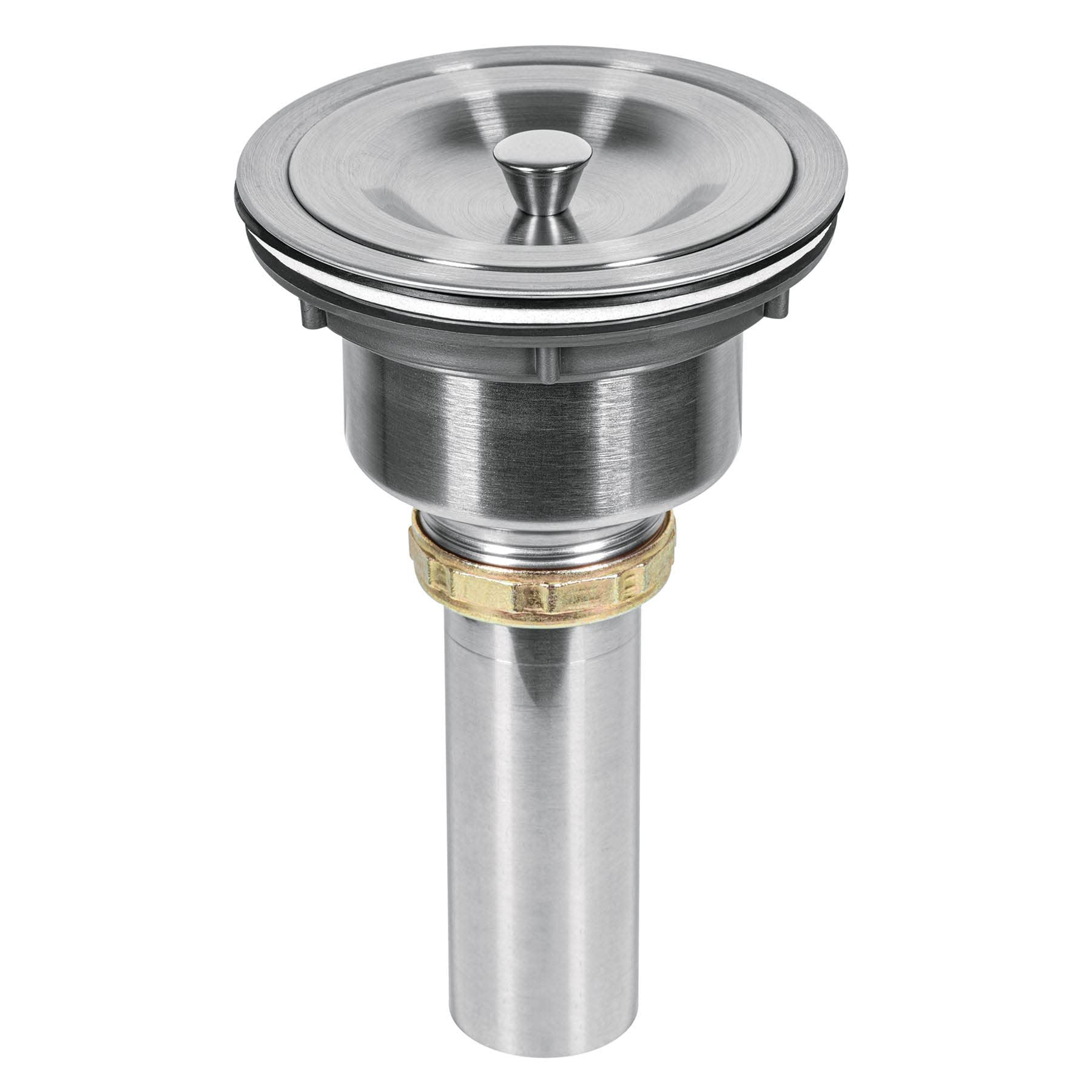 Foset Riviera CO-812, Contracanasta 3-1/2″ de acero inoxidable con tapa