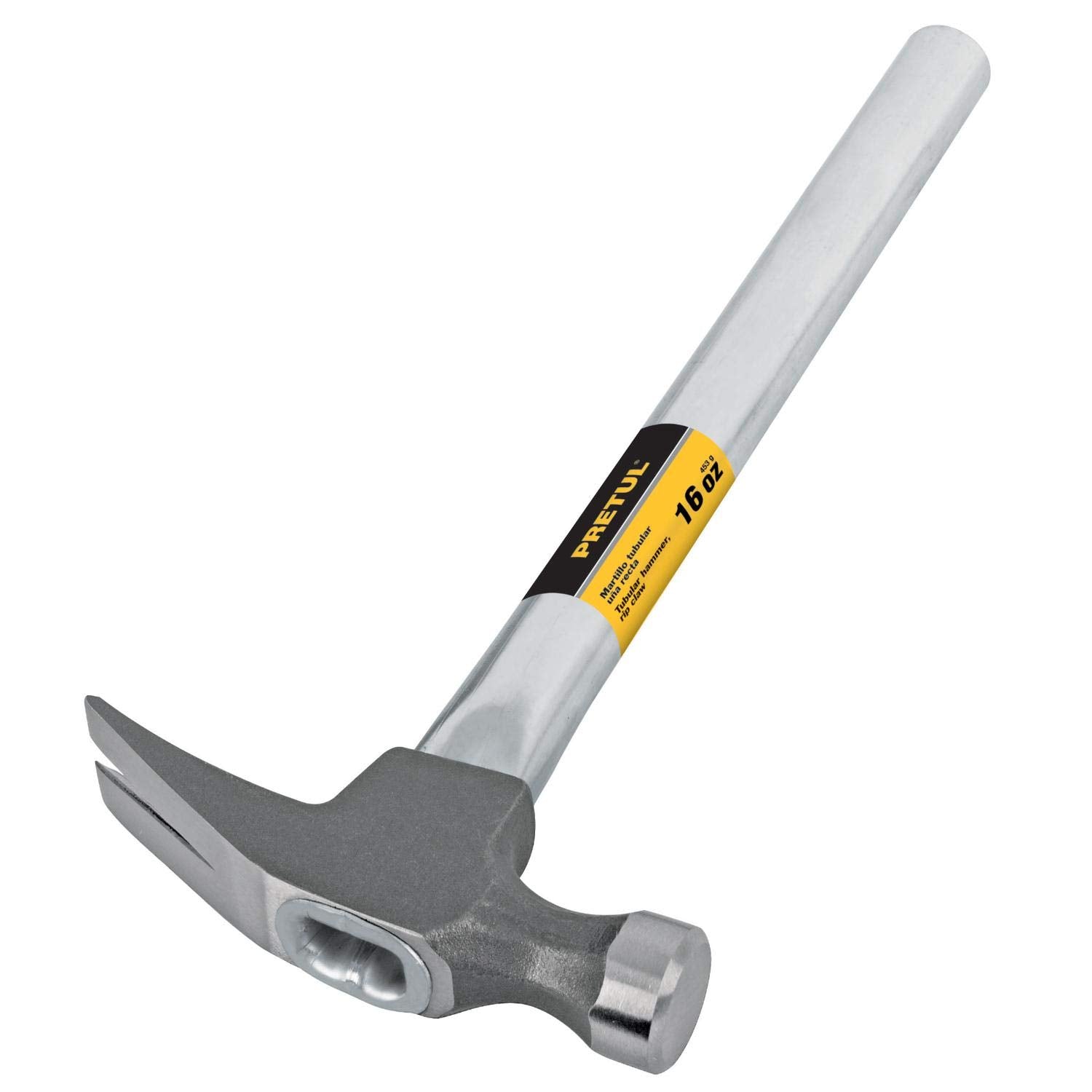 Pretul Un martillo recto 16 oz, mango tubular, Pretul