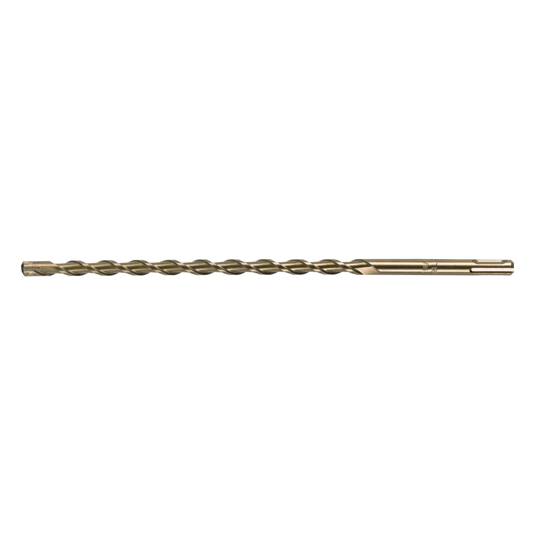 Truper BS-7/16X12, Broca SDS Plus de acero al cromo, 7/16 x 12″