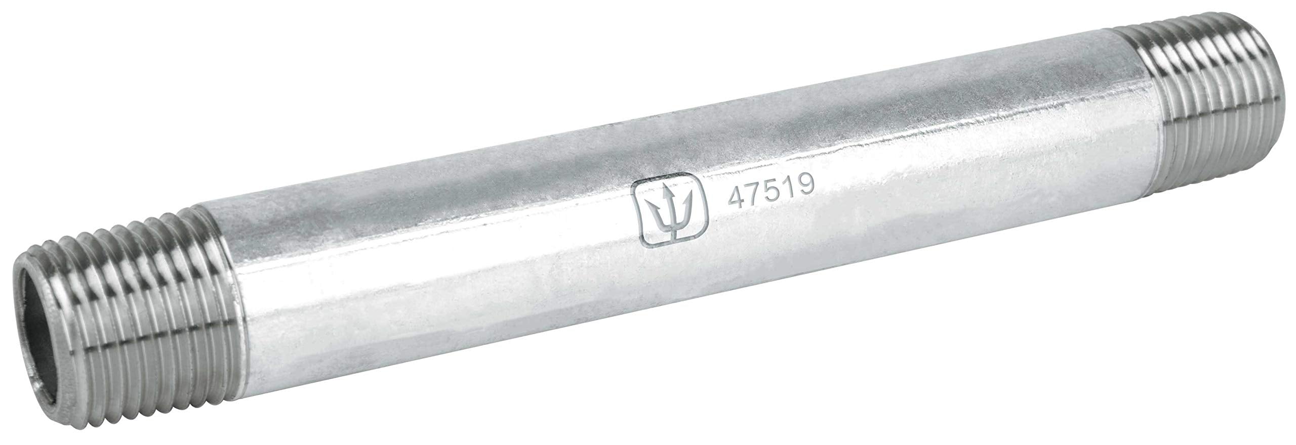 Foset CG-404, Niple de 1/2″ x 6″, acero galvanizado