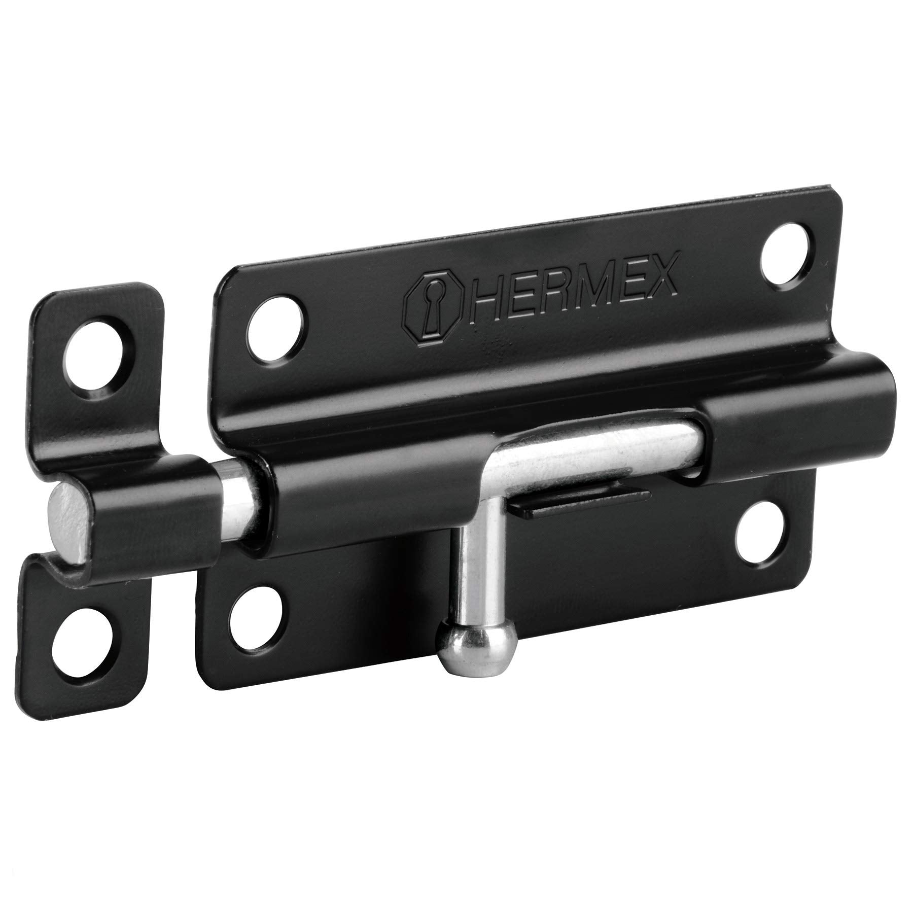 Hermex PAS-46, Pasador de barril 4″ de acero acabado negro