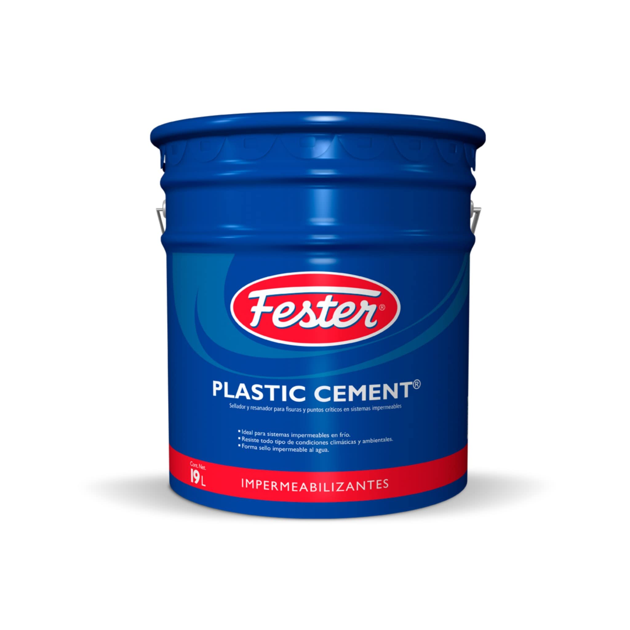 Fester Plastic Cement 1L Cemento Plástico Impermeabilizante
