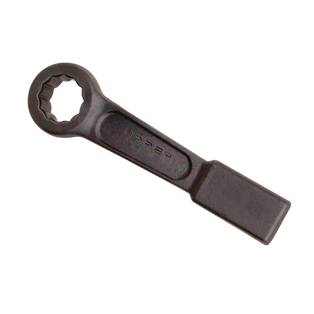 Llave de golpe plana fosfatizada en pulgadas, 12 puntas, 3-3/4" Urrea