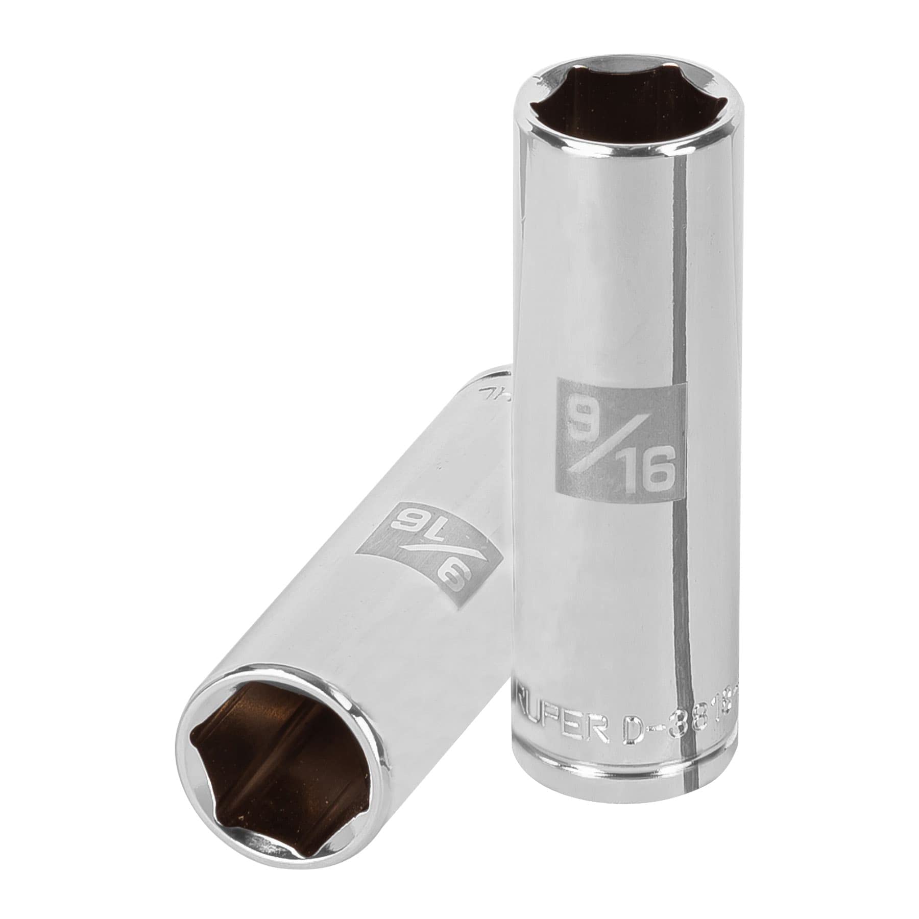 Truper D-3818-HL, Dado largo de 6 puntas std, 9/16″, cuadro 3/8″