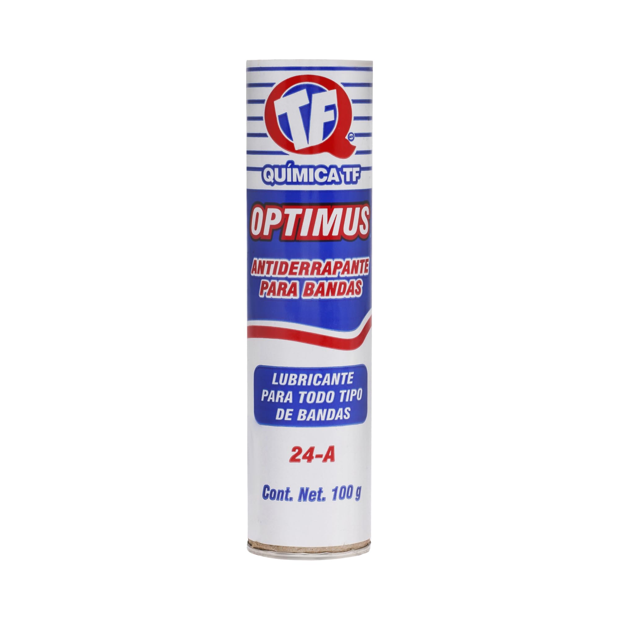 Cosmético para Bandas. Anti-derrapante Optimus® QUIMICA TF ® Barra sólida 100 g.